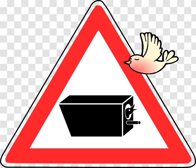 Traffic Sign - Area - Achtung Transparent PNG