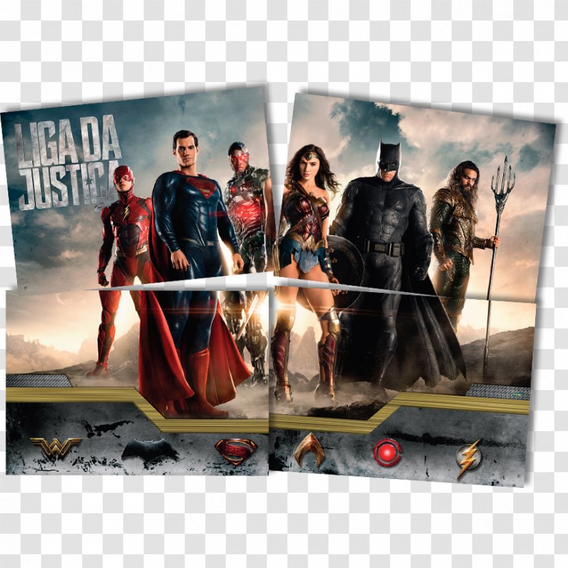 Superman Wonder Woman Batman Film Superhero Movie - Poster Transparent PNG