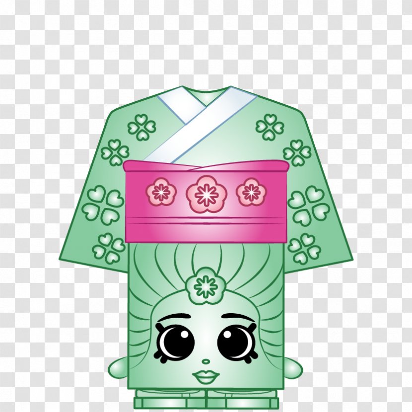 Kimono Shopkins Season JPEG Image - Time - Symbol Transparent PNG
