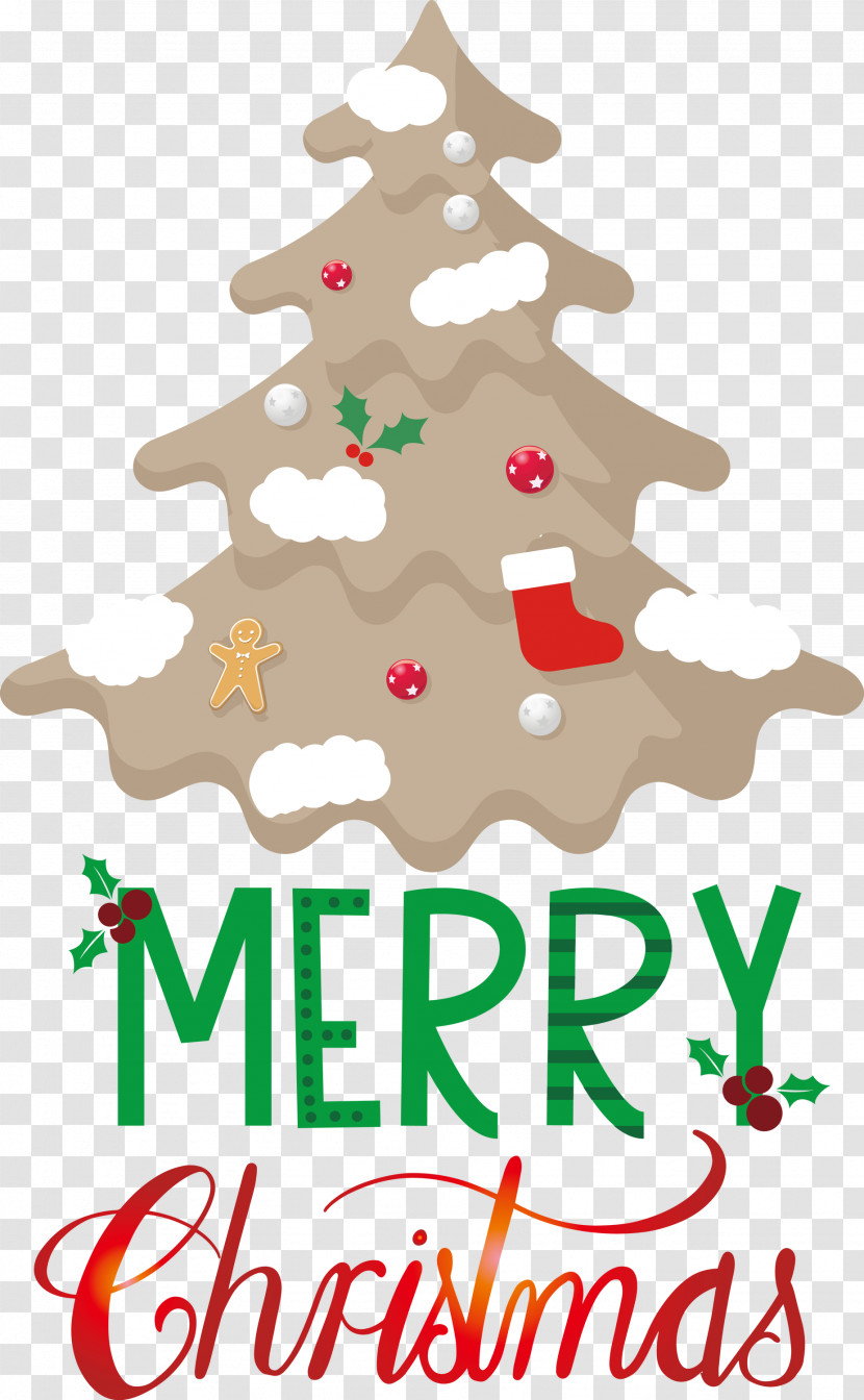 Merry Christmas Christmas Tree Transparent PNG