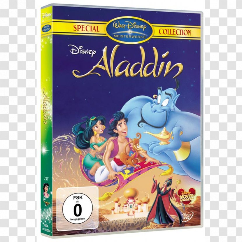 Aladdin Genie DVD Walt Disney Platinum And Diamond Editions Pictures - Disney-aladdin Transparent PNG