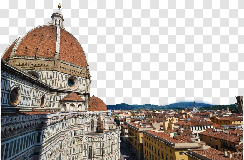 Florence Cathedral Palazzo Vecchio Giottos Campanile Rome Fiesole - Florence, Italy, Five Transparent PNG