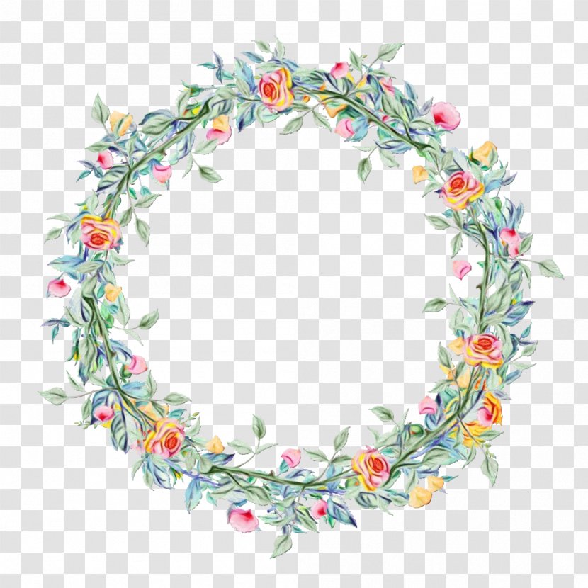 Wreath Floral Design Garland Clip Art Flower - Painting Transparent PNG