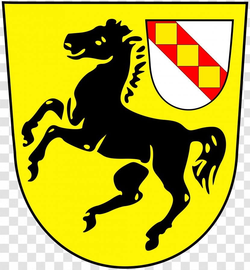 Wanne-Eickel Ruhr Coat Of Arms Herten - Horse - Bvb Logo Transparent PNG