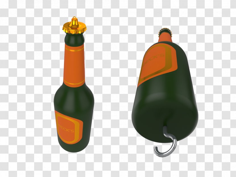 Beer Bottle Fishing Floats & Stoppers Wine Miller Lite - Drink Can - BOBBER Transparent PNG