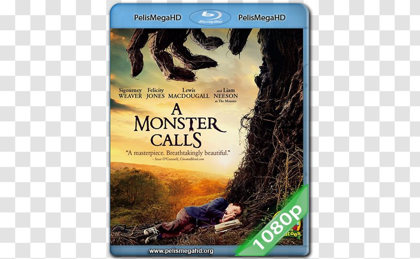 A Monster Calls Film Vudu DVD Television - Sigourney Weaver - Un Monstruo Transparent PNG