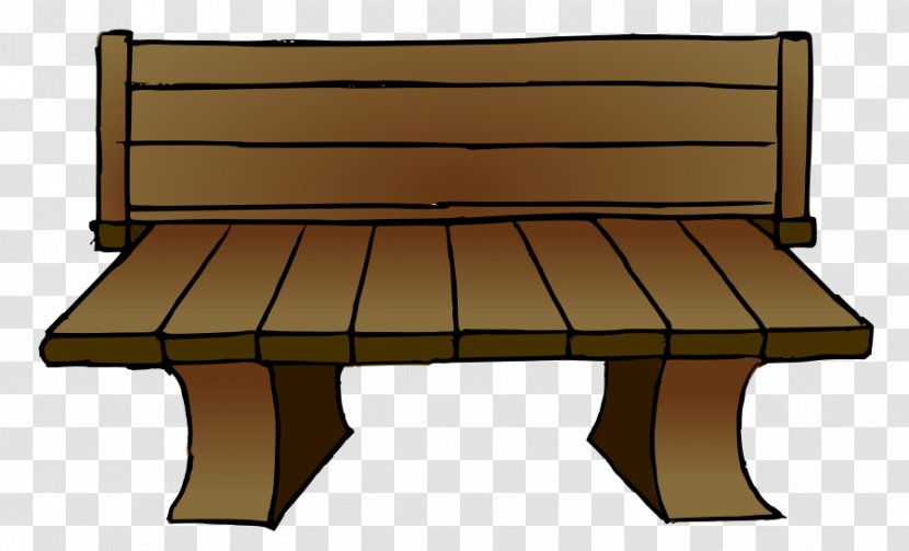 Clip Art Bench Openclipart Free Content - Outdoor Furniture - Chair Vector Transparent PNG