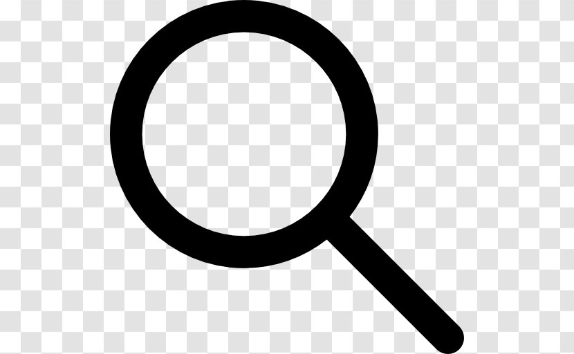 Symbol Black And White Search Box - Royaltyfree Transparent PNG