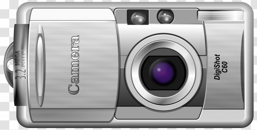Digital Cameras Clip Art - Camera - Lens Transparent PNG