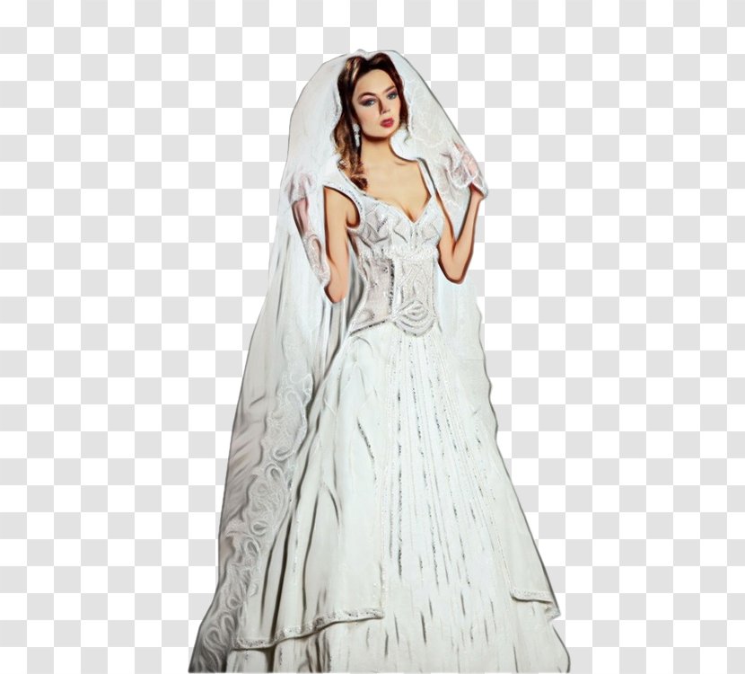Wedding Watercolor - Fashion Design Victorian Transparent PNG