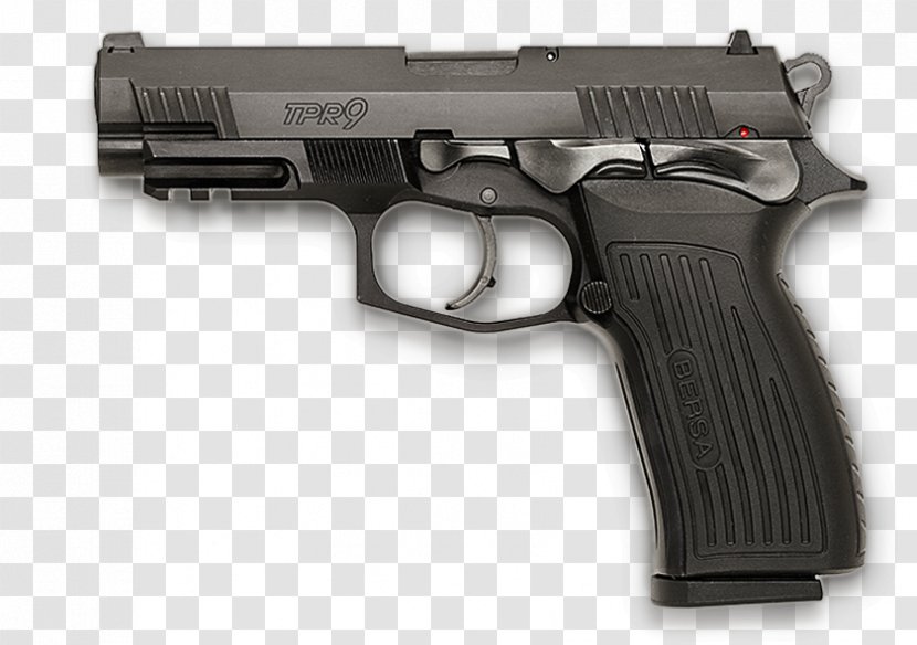 Bersa Thunder 9 380 9×19mm Parabellum Pistol - Firearm - Handgun Transparent PNG