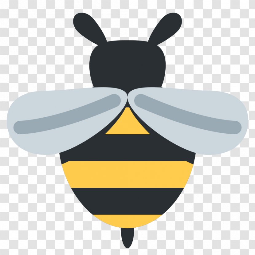 Emoji Bumblebee Honey Bee Africanized Queen Transparent PNG