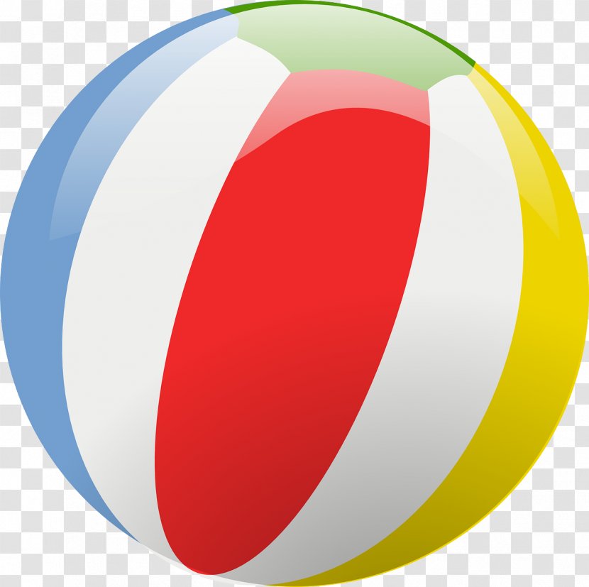 Beach Ball Clip Art - Volleyball Transparent PNG