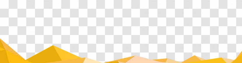 Brand Pattern - Orange - Yellow Simple Desert Border Texture Transparent PNG