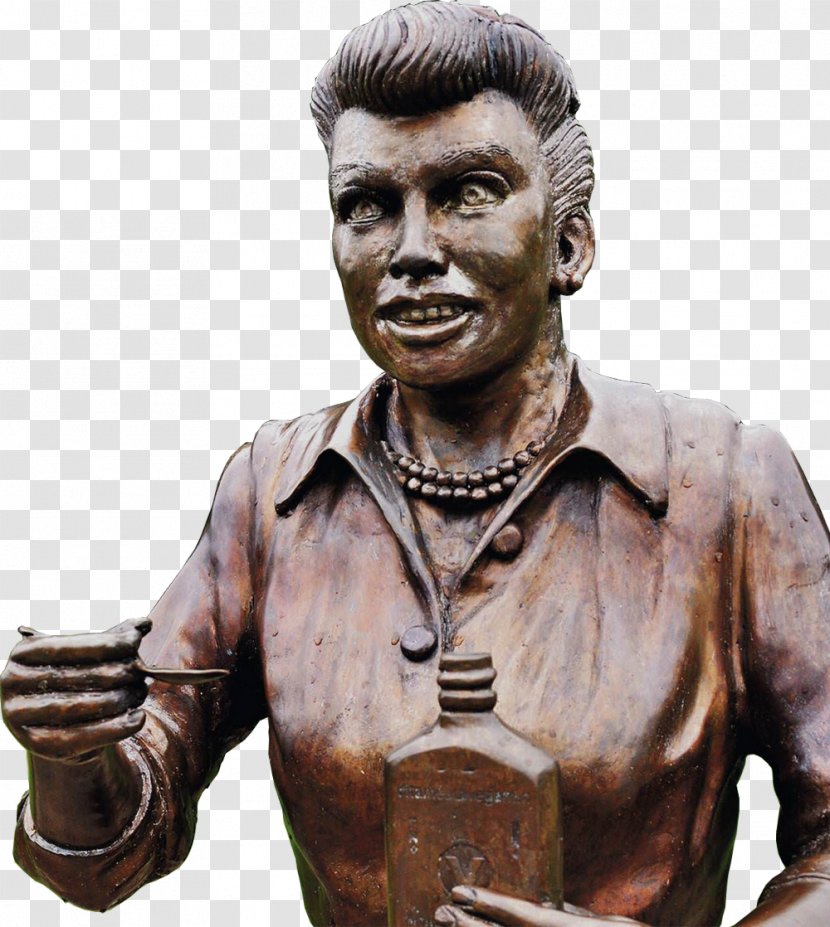 Lucille Ball I Love Lucy Bronze Sculpture Statue Transparent PNG