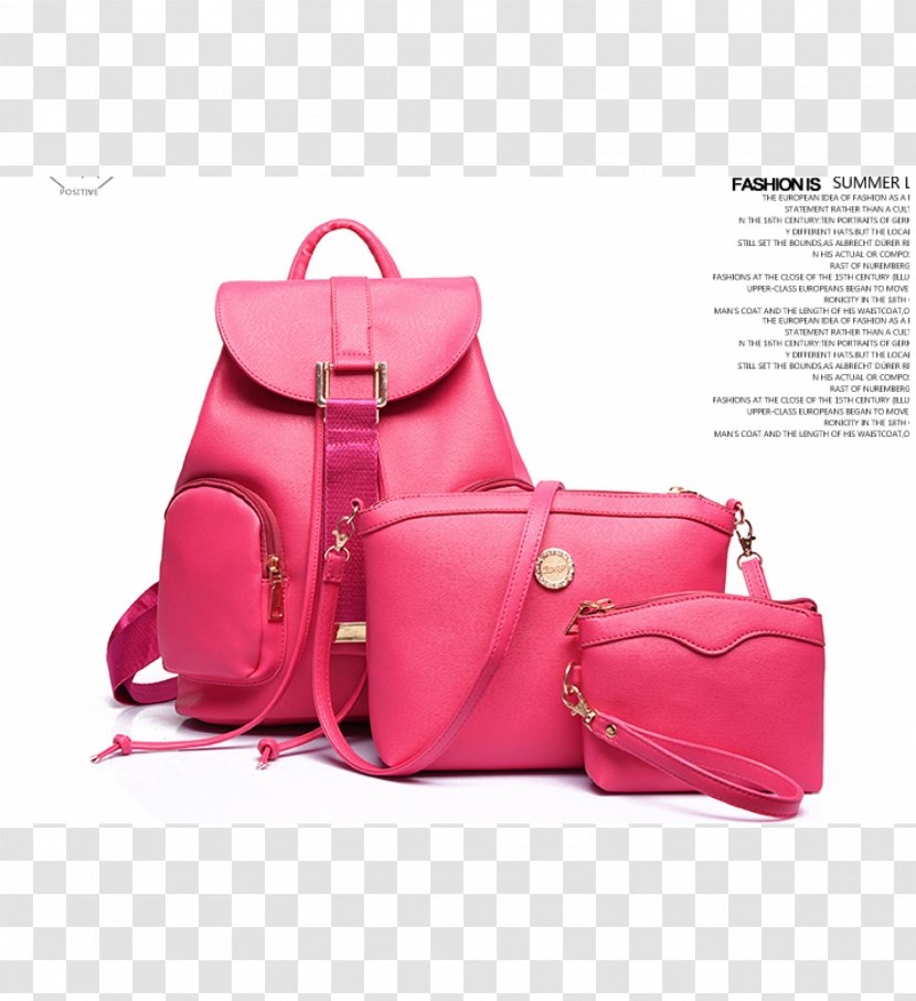 Handbag Backpack Woman Wallet - Fashion - Handbags Transparent PNG