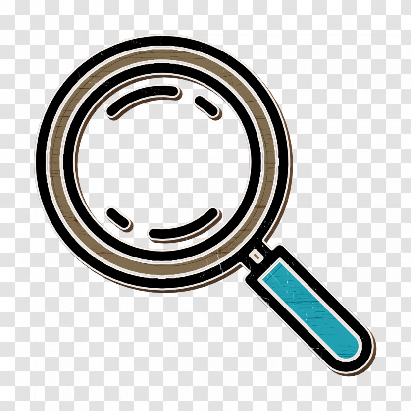 Search Icon Linear Color SEO Icon Transparent PNG