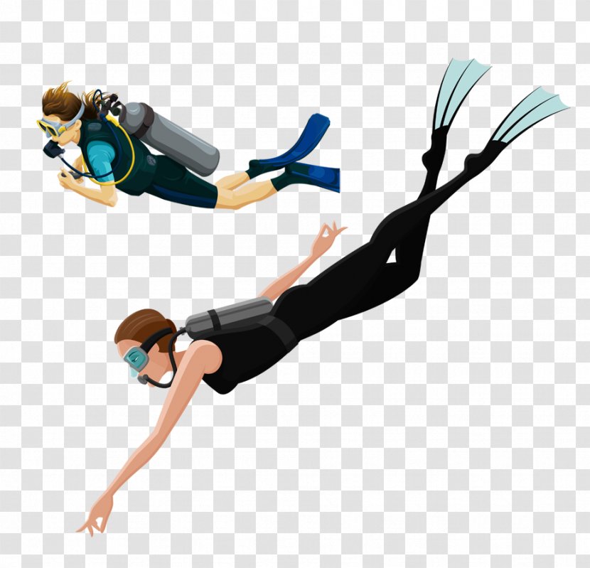 Underwater Diving Scuba - For Men And Women Transparent PNG