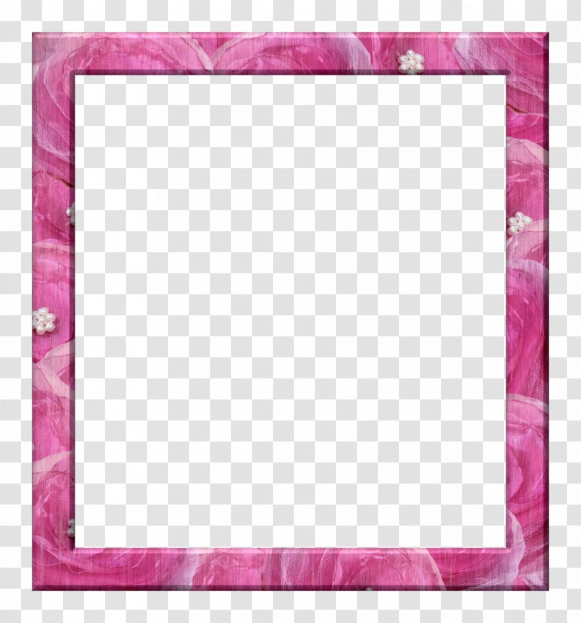 Picture Frames Rectangle Pink M - Magenta Transparent PNG