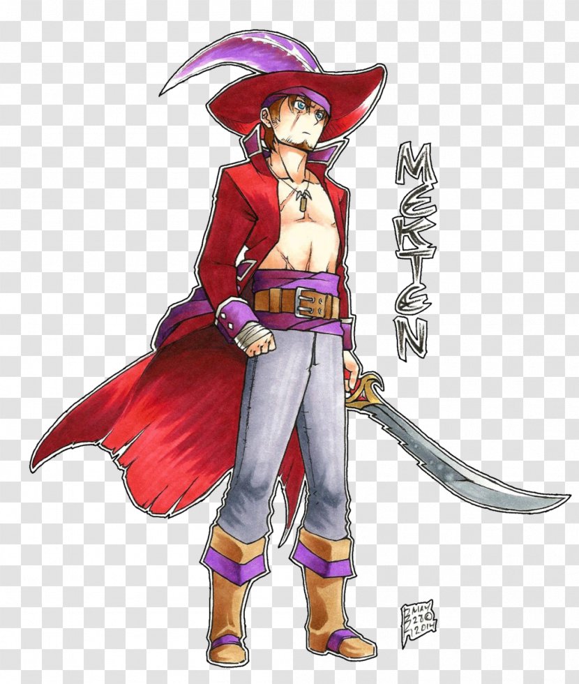 Trails – Erebonia Arc In The Sky Dragon Slayer: Legend Of Heroes PlayStation Vita 3 - Watercolor - Pirate Hat With Feather Transparent PNG