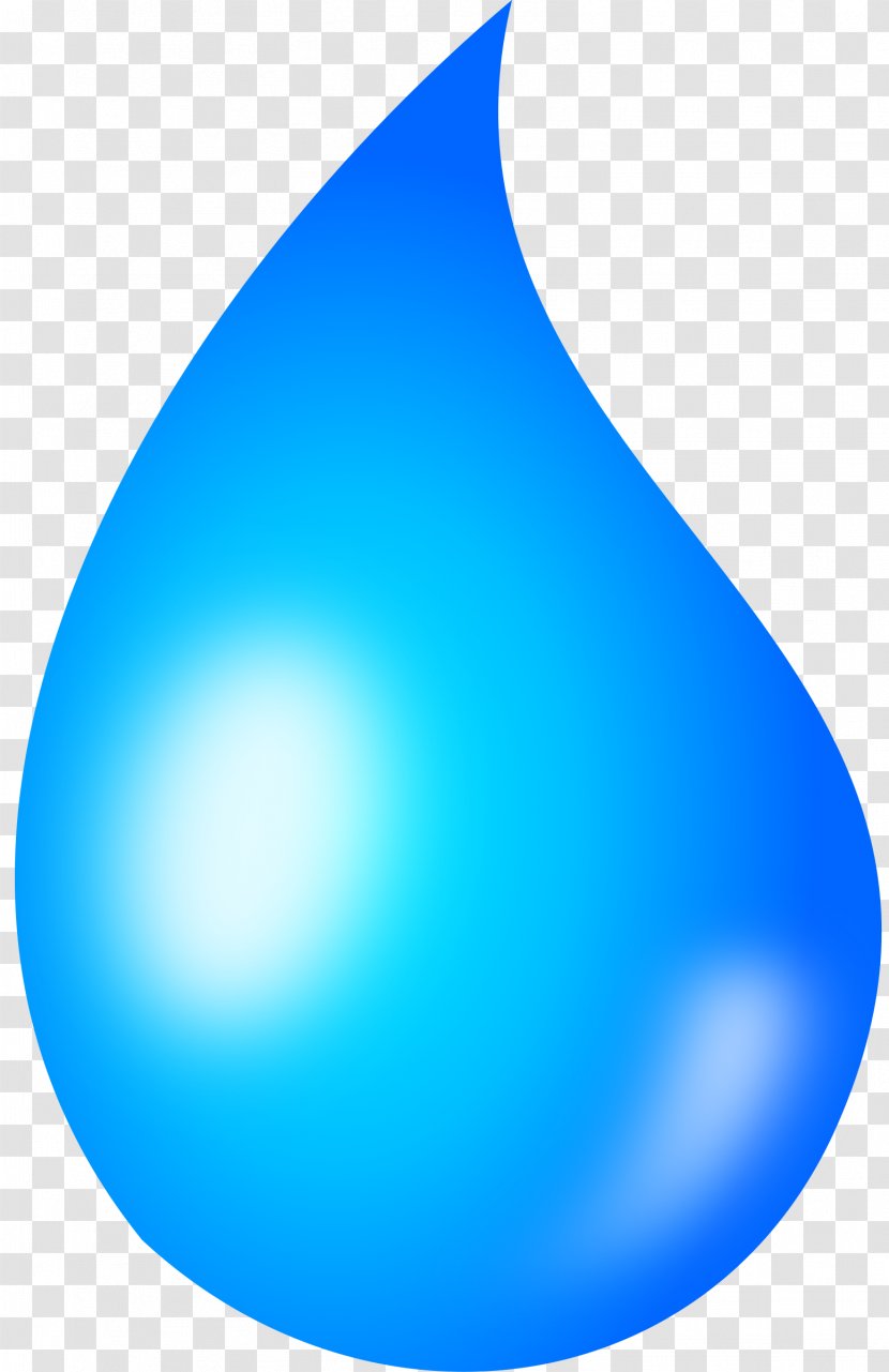 Blue Font - Azure - Water Drop File Transparent PNG
