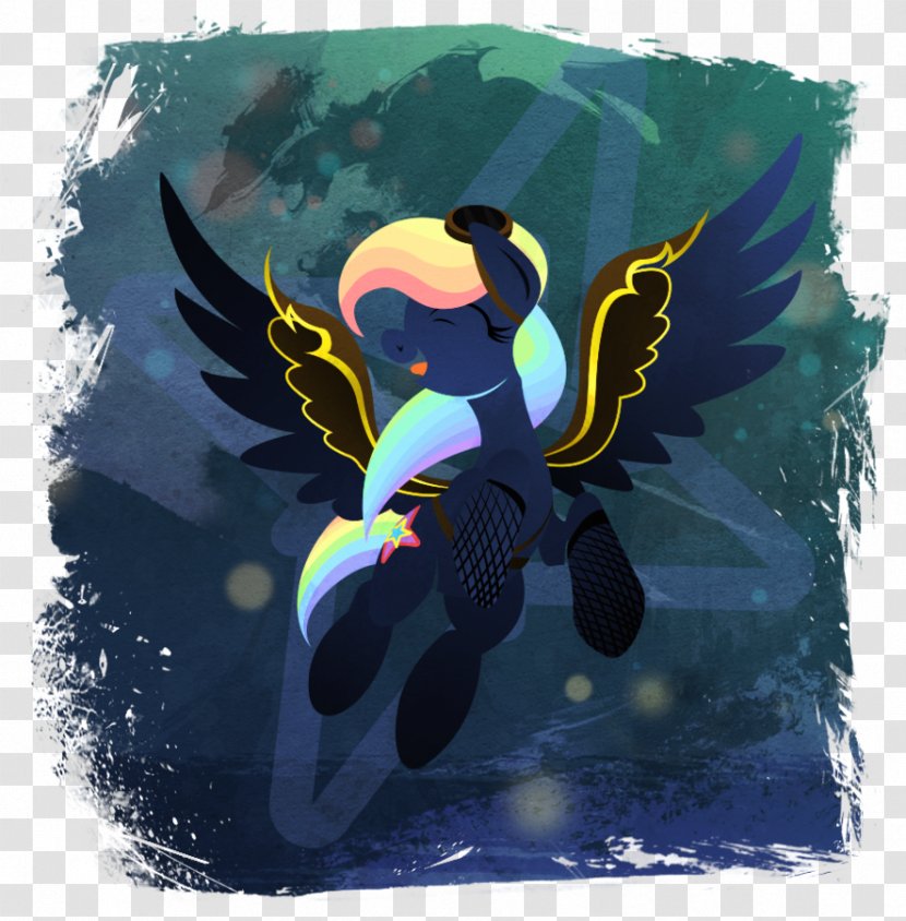 Pony Horse Rainbow Dash Applejack Rarity - Bird Transparent PNG