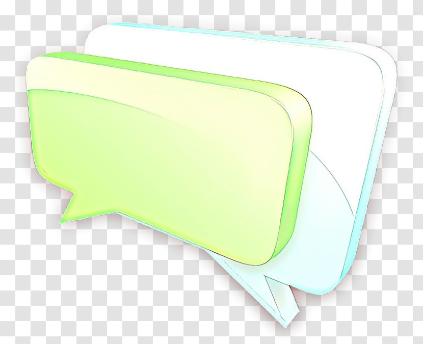 Green Yellow Rectangle Paper Product Transparent PNG