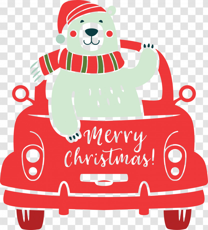 Merry Christmas Car Transparent PNG