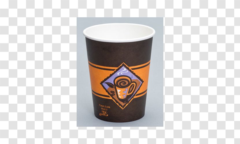 Coffee Cup Paper Cafe Mug - Ounce Transparent PNG
