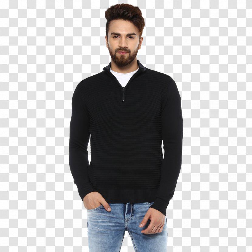 Hoodie Sleeve T-shirt Sweater Clothing - Pants Zipper Transparent PNG