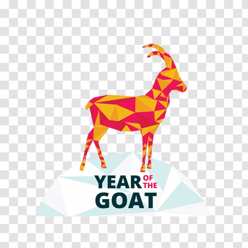 Goat Geometry - Snow Transparent PNG