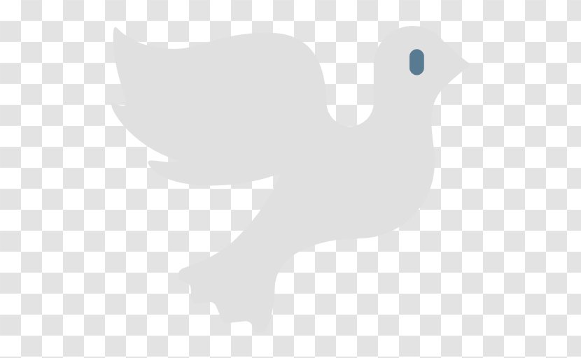 Duck Flightless Bird Feather Clip Art - White Transparent PNG
