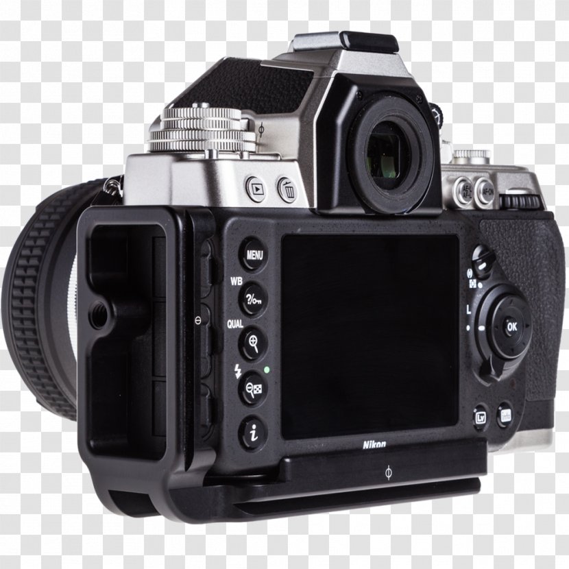 Digital SLR Nikon Df Camera Lens Single-lens Reflex - Photography - Self Timer Roommate Transparent PNG