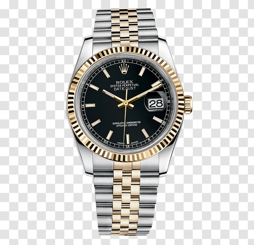 Rolex Datejust Submariner Watch Daytona - Watches Black Male Table Transparent PNG