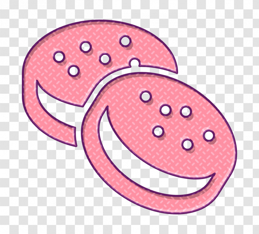 Food Icon Sweet Icon Cookies Couple Icon Transparent PNG