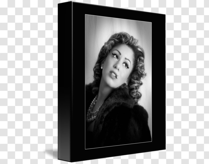 Portrait Picture Frames Stock Photography White - Monochrome - Old Hollywood Transparent PNG
