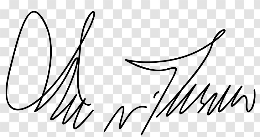 Prime Minister Of Canada Richmond Signature Wikipedia - Black And White Transparent PNG