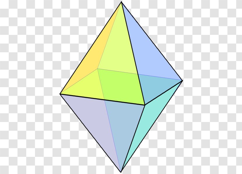 Triangle Bipyramid Square Pyramid 双四角锥 Transparent PNG