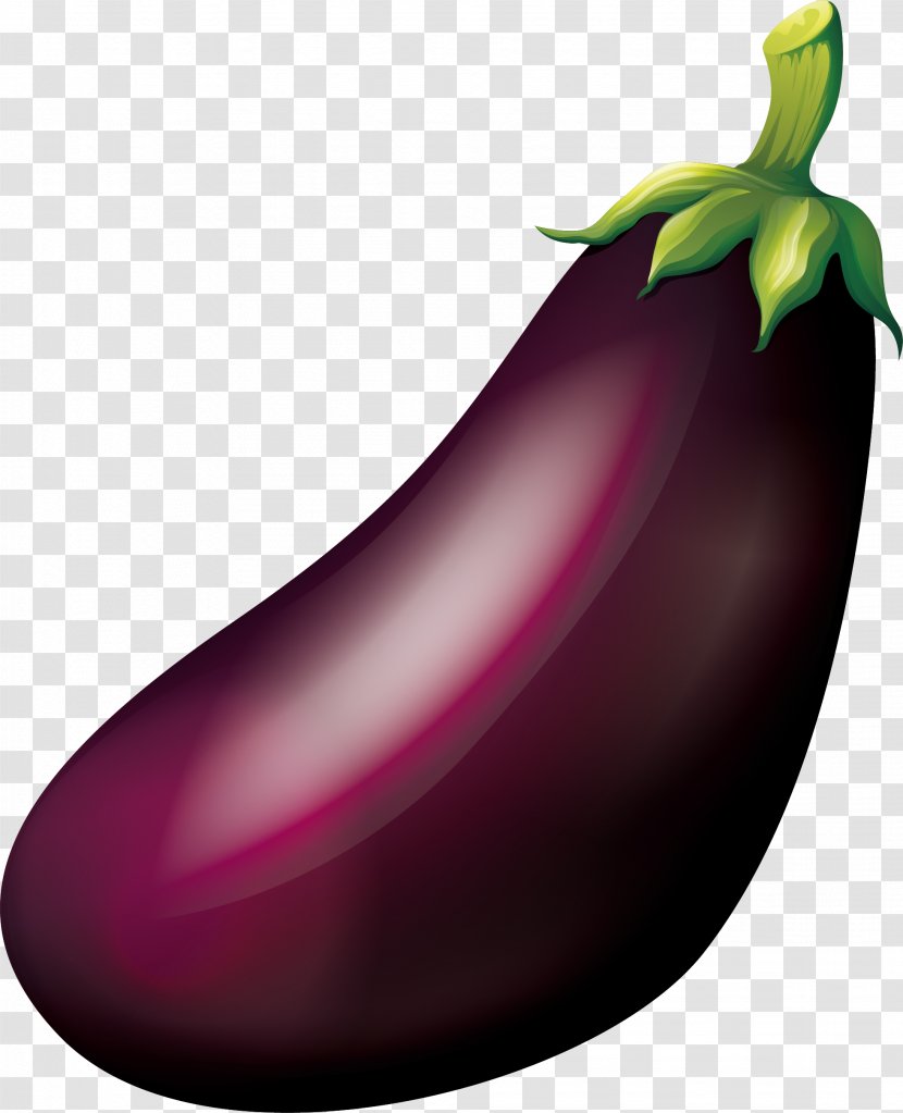 Purple Fruit - Eggplant Transparent PNG