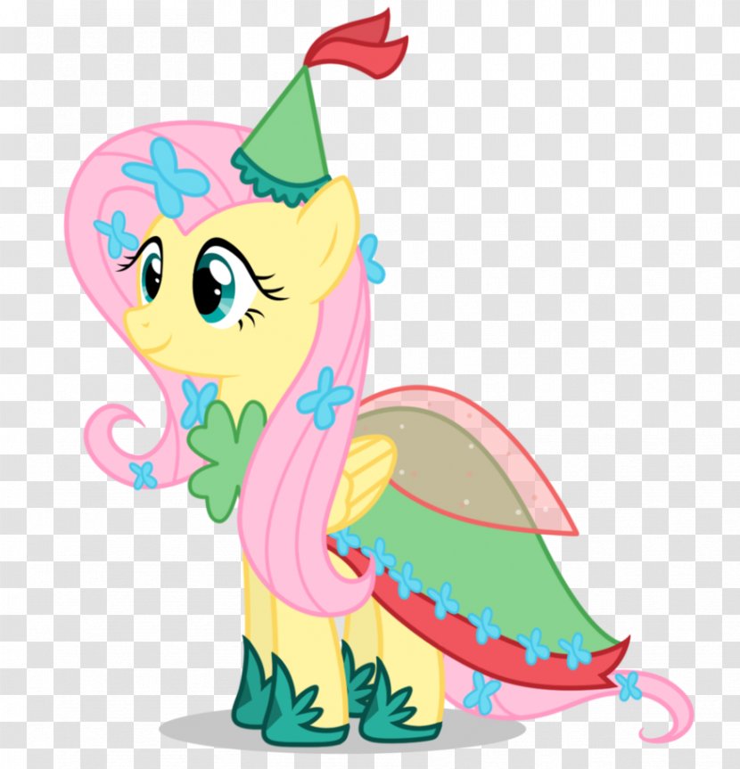 Fluttershy Princess Horse Equestria - Vector Transparent PNG