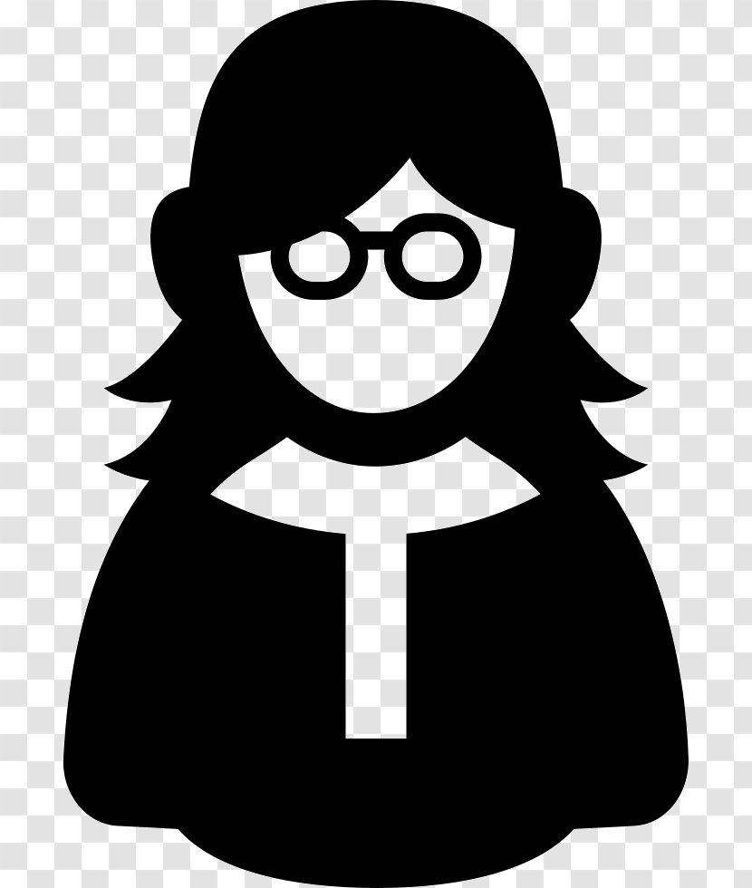 Clip Art Vector Graphics - Female - Geek Icon Transparent PNG