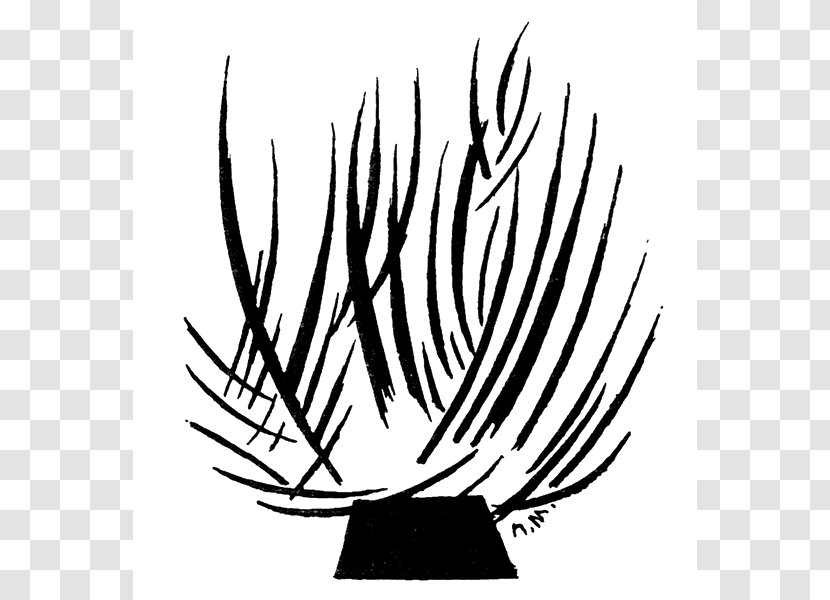 Black & White - Grass - M Clip Art Line Caravel GrassesKelly Richey Transparent PNG