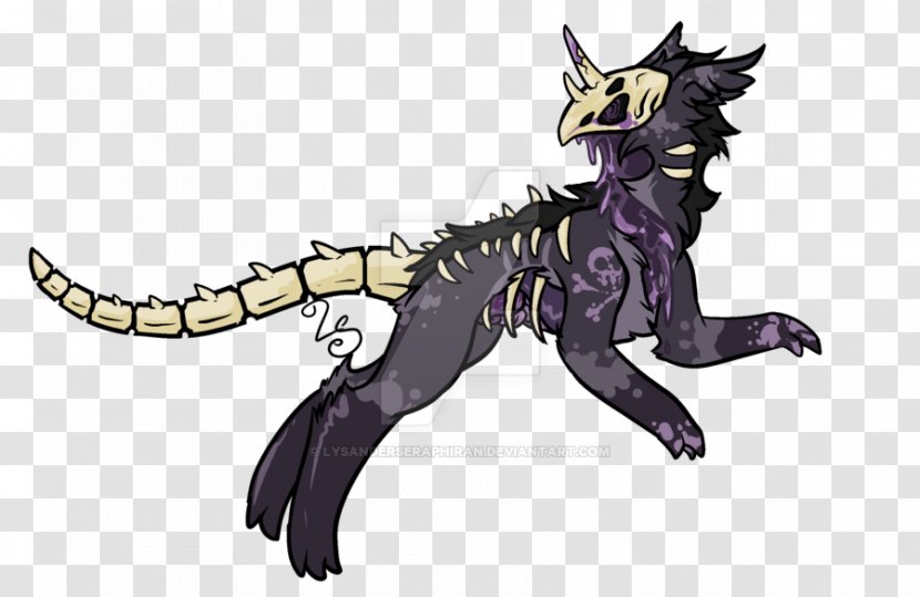 Cartoon Carnivora Demon Tail Animal - Mythical Creature Transparent PNG