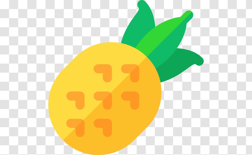 Pineapple - Vegetable - Orange Transparent PNG