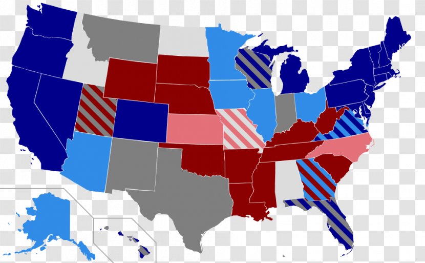 United States Senate Elections, 2016 2018 US Presidential Election - Us State Transparent PNG