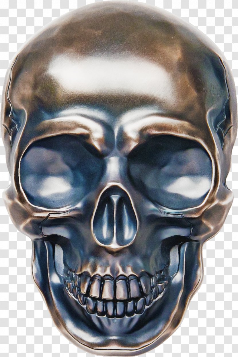 Face Head Skull Jaw Bone - Metal Helmet Transparent PNG