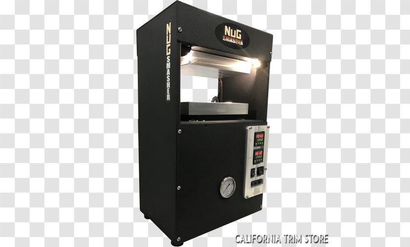 Nugsmasher Machine Press Heat Hydraulic - Bee Pollen Transparent PNG