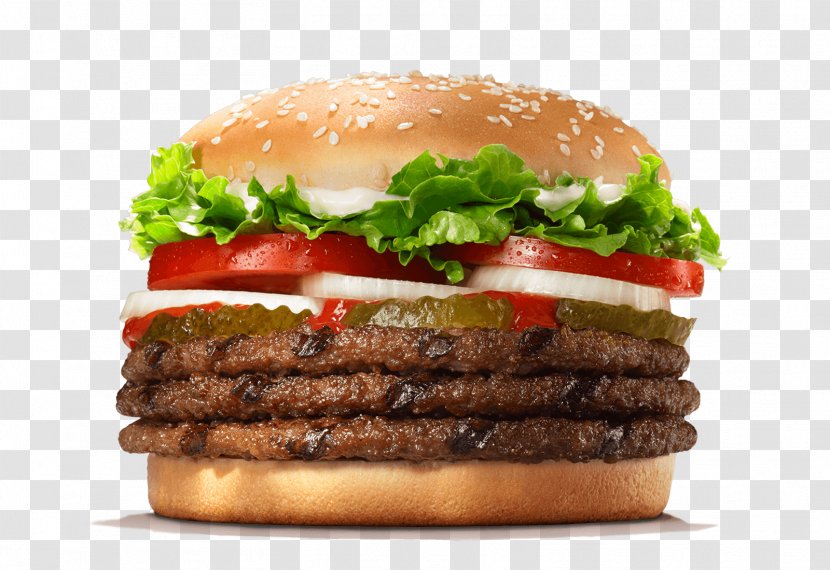 Whopper Hamburger Big King Veggie Burger - Breakfast Sandwich Transparent PNG