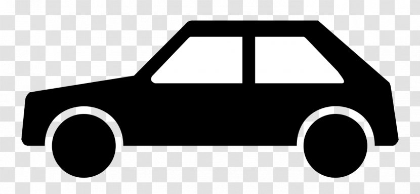 Car Symbol Clip Art - Sedan - Pictogram Transparent PNG
