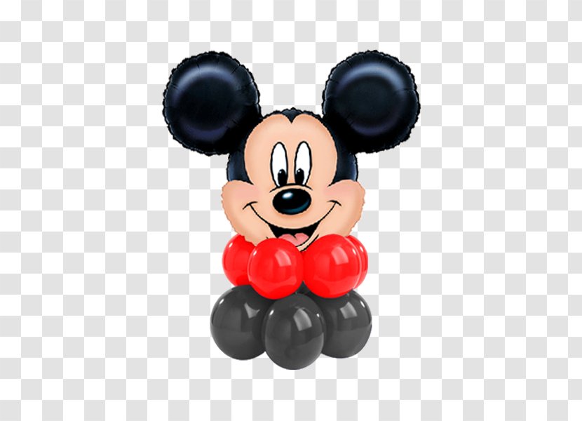 Mickey Mouse Minnie Balloon Flower Bouquet Birthday Transparent PNG
